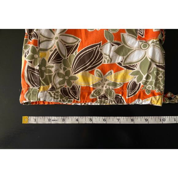 STYLE & CO. Multicolored Floral Cargo Crop Pants sz 6P - Picture 12 of 12